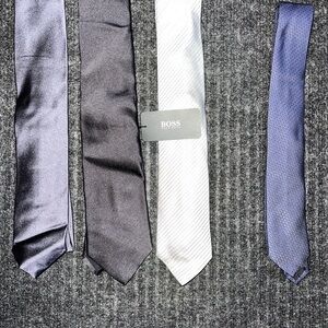 HUGO & BOSS Men's Tie Collection - Set of 4